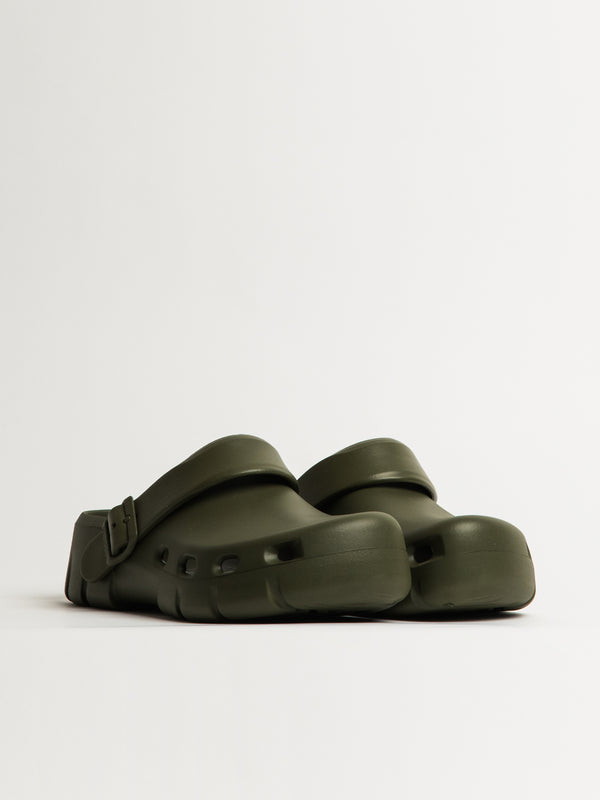 BIRKENSTOCK MENS BIRKENSTOCK BIRKI FLOW EVA CLOG - REGULAR - KHAKI - Blackwell Supply Co.