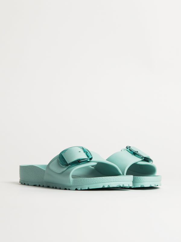 BIRKENSTOCK WOMENS BIRKENSTOCK MADRID BIG BUCKLE EVA SANDALS - MEDIUM/NARROW - AQUA - Blackwell Supply Co.