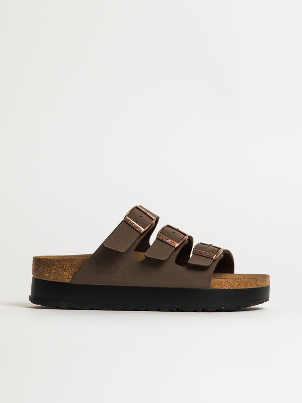 BIRKENSTOCK WOMENS BIRKENSTOCK FLORIDA III PLATFORM VEGAN SANDALS - MEDIUM/NARROW - Blackwell Supply Co.